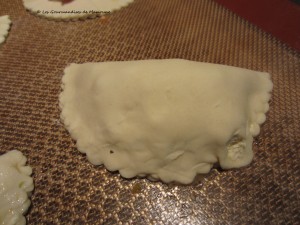 Chausson au fromage et légumes
