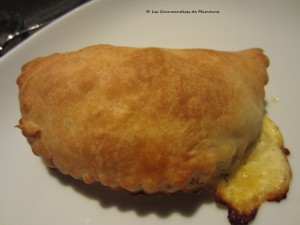 Chausson au fromage et légumes