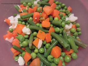 mélange de petits légumes