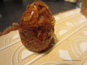 Entremets poire caramel